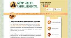 Desktop Screenshot of newpaltzanimalhospital.com